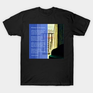 Window to Jerusalem Poem T-Shirt